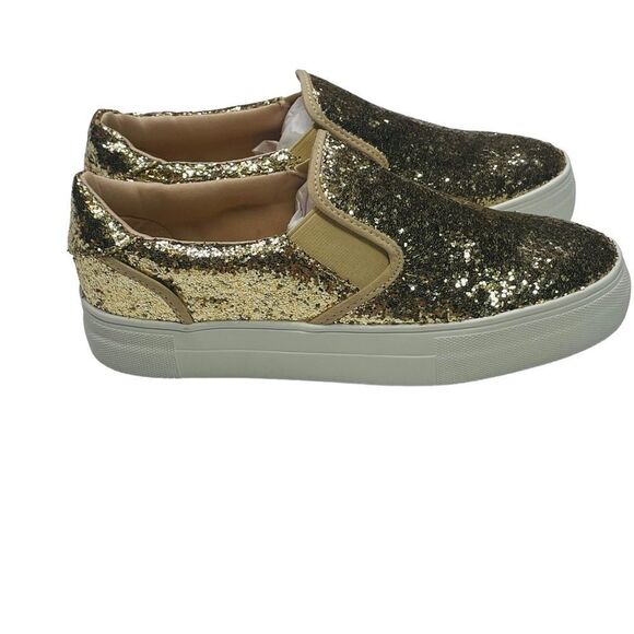 NIB JustFab Champaign Block Platform Sneakers - Size 6.5 - Picture 9 of 14